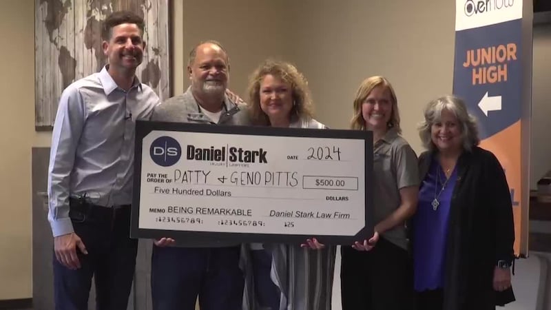 This week's Be Remarkable takes us out to Temple, where a loving couple gives a little piece...