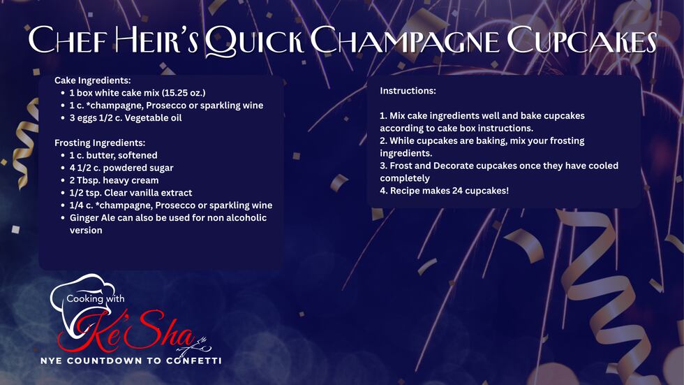 Cooking with Ke'Sha recipes