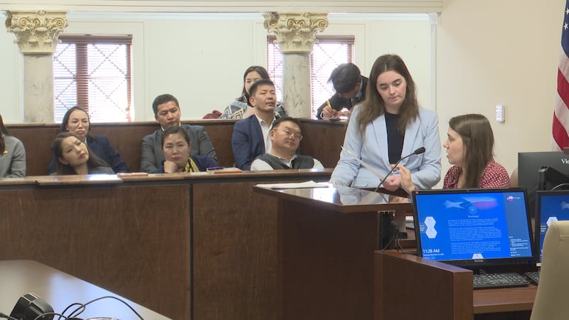 Mongolian attorneys and judges in McLennan County learning about U.S judicial system