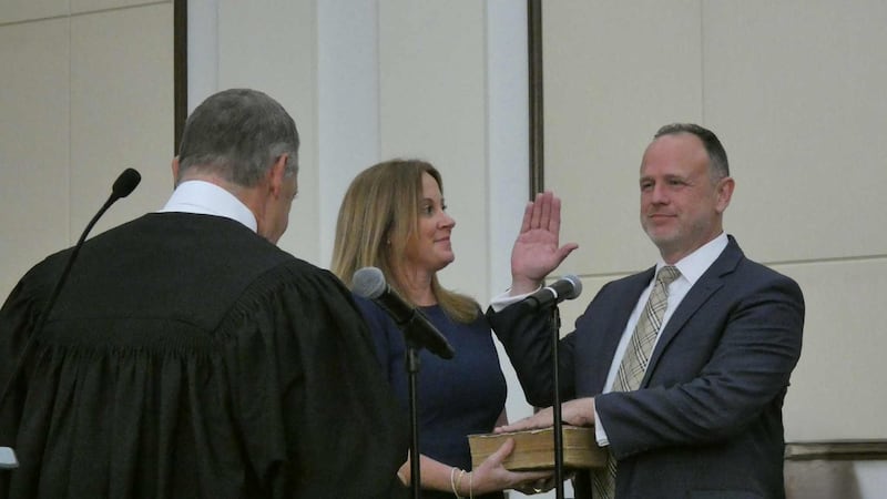 Longtime Waco attorney Dan MacLemore is sworn in as Waco’s newest U.S. magistrate judge by...