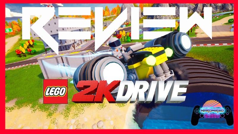 A Lego world made for burning rubber