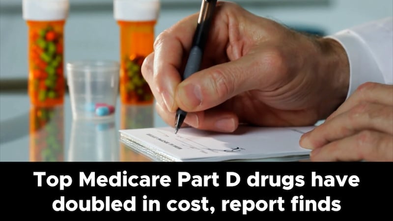 Top Medicare Part D drugs have doubled in cost, report finds