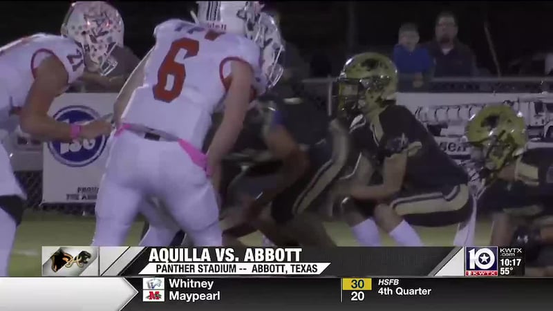 Abbott beats Aquilla