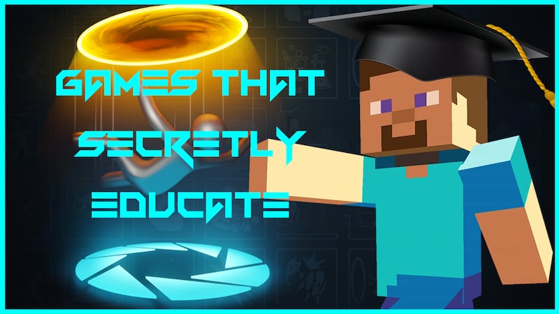 Using Minecraft, Pokemon, Portal and more to subtly boost your child's education