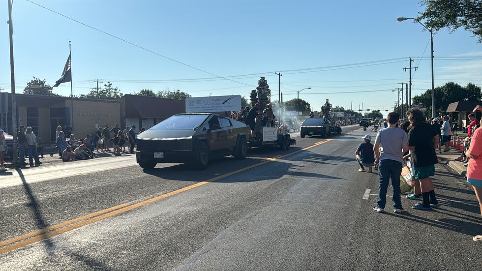 For the third year in a row, SpaceX paraded two rockets, one which flew to space, through the...