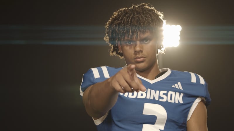 Robinson QB Brice McCurdy