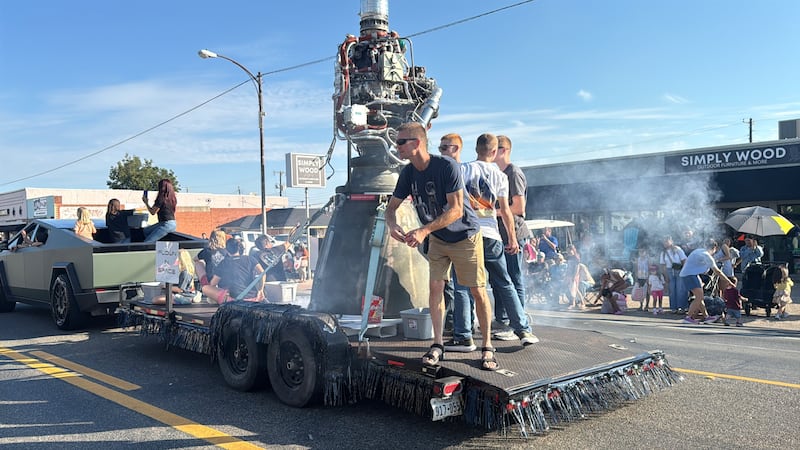 SpaceX participated in the Founder's Day Parade in McGregor, Texas.