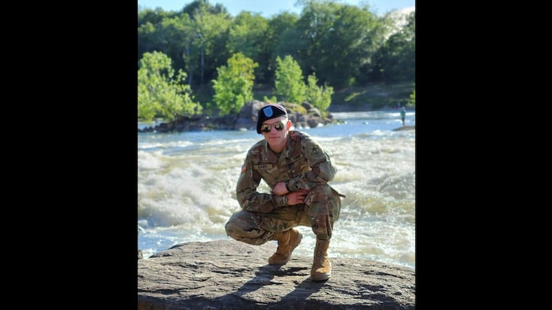 Cutter Baird, a 19-year-old soldier who was stationed at Fort Moore, died after jumping off...