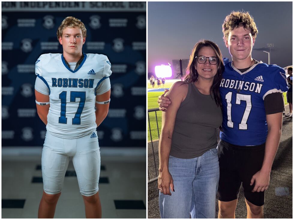 Trevor and his mother, Leigh Ann Kirkpatrick