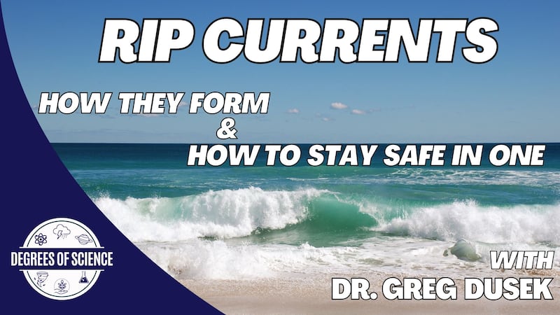 We talk with a leading Rip Current expert about how Rip Currents form & how to stay safe if...