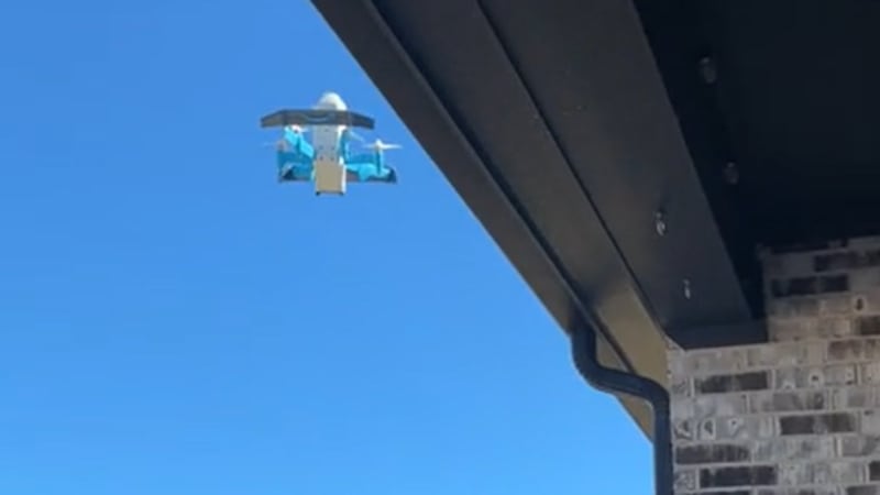 Amazon’s Prime Air drone delivery service is now live in Waco.