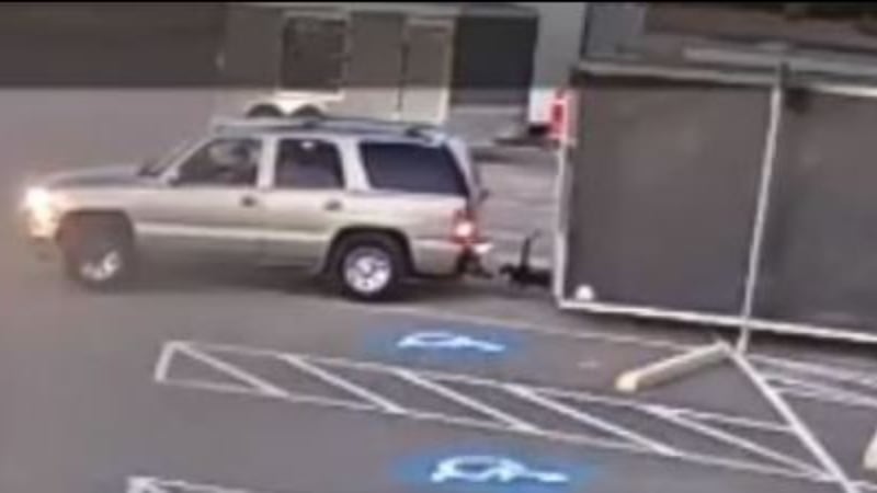 Temple Police say the thief stole a black 2018 Diamond Cargo trailer with Texas license plate...