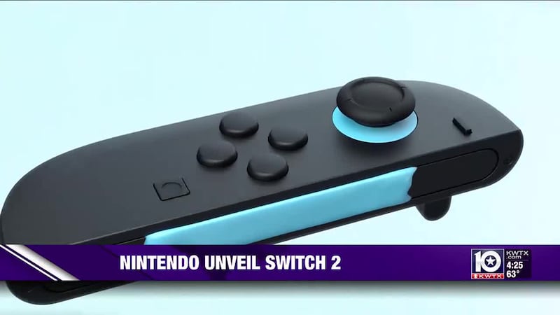 Hardwired on KWTX@4: Nintendo unveils Switch 2 - 1.16.25