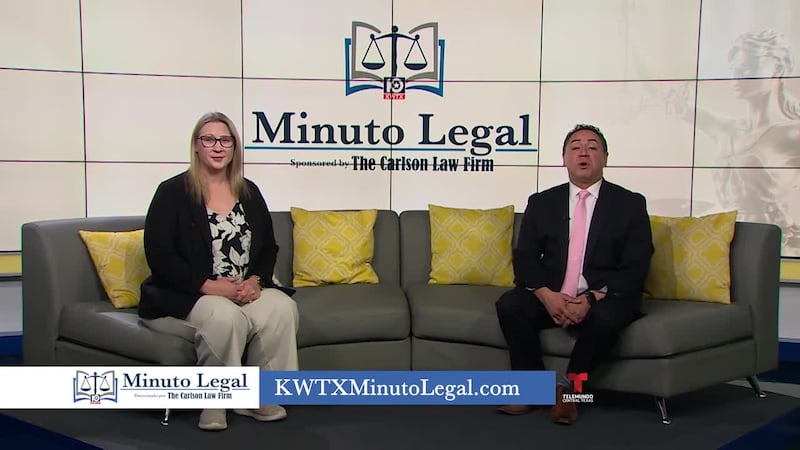 You can watch more legal minutes segments and get answers to basic legal questions by logging...