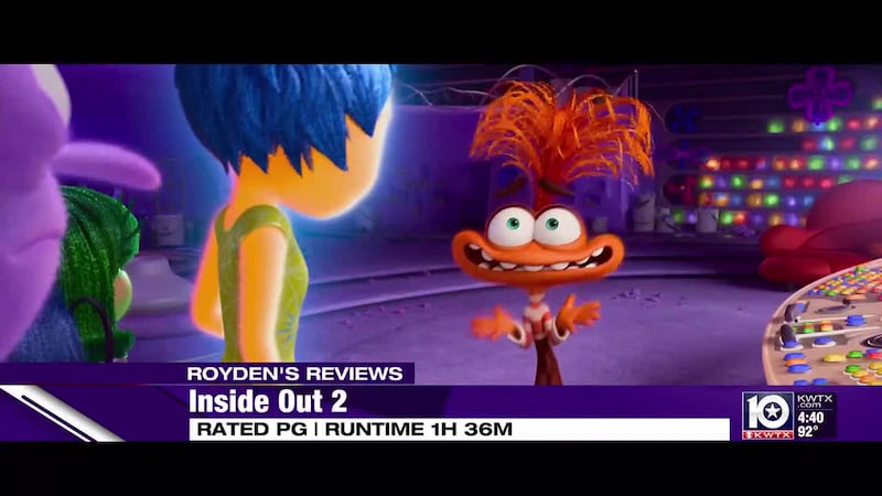 Royden's Reviews on KWTX@4: Inside Out 2