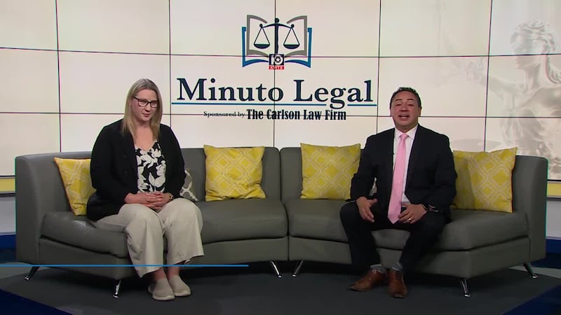You can watch more legal minutes segments and get answers to basic legal questions by logging...