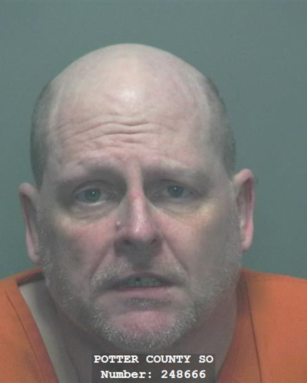 Tate, 56, was booked into Potter County Detention Center in May 2025 on a parole violation....