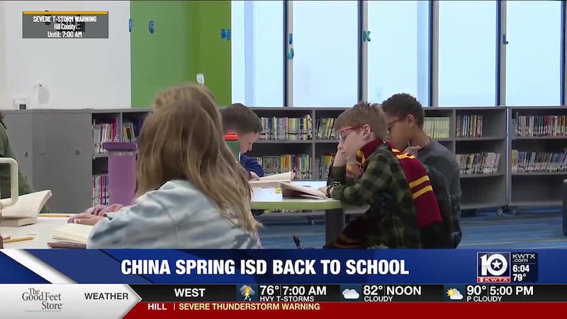 China Spring ISD heads back to school.