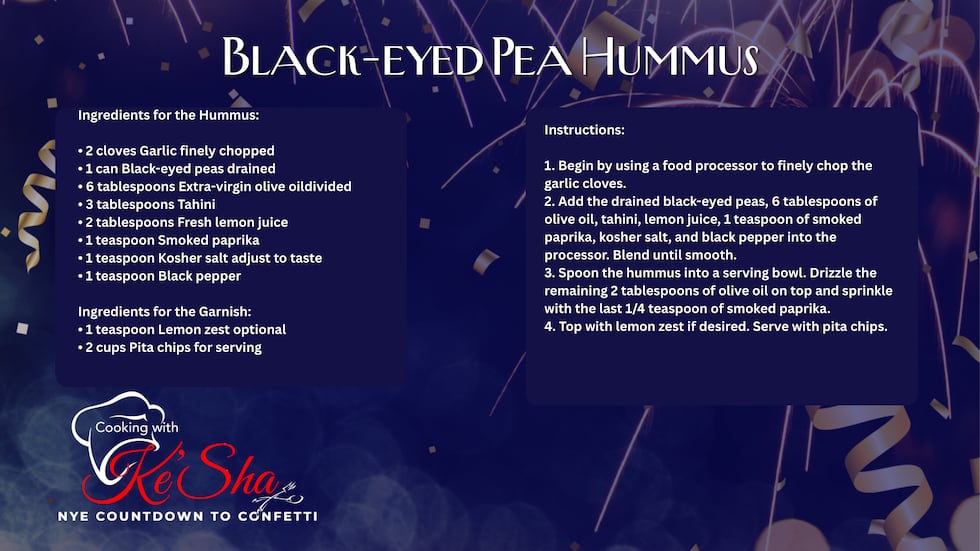 Cooking with Ke'Sha recipes