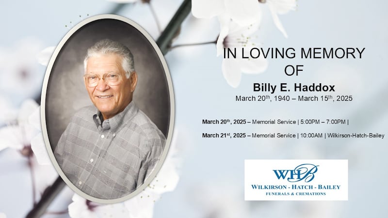 KWTX - Billy E. Haddox - Wilkirson-Hatch-Bailey
