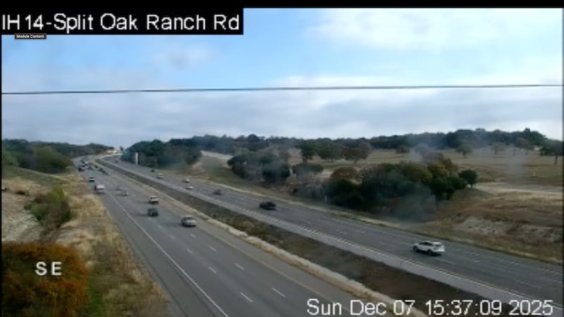 Major crash on I-14 westbound prompts caution for drivers