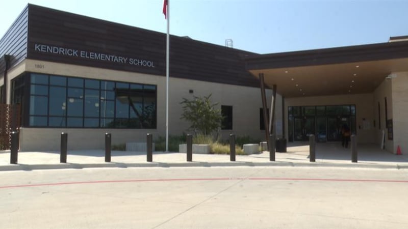 The new Kendrick Elementary School is located at 1801 Kendrick Lane.