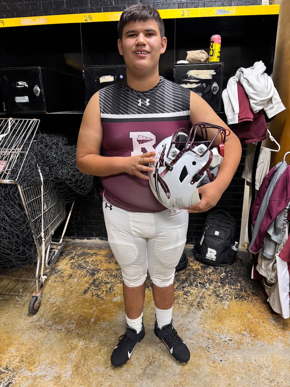 The Riesel Indians even made sure that 10th grade life skills student CJ Rodriguez, who is...