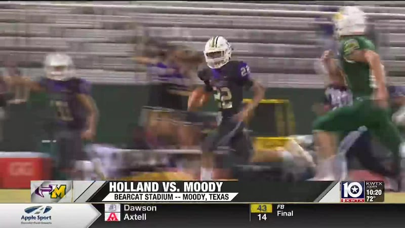 Holland vs. Moody