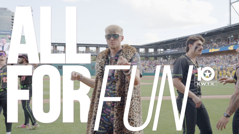 Drake Toll, play-by-play broadcaster for the Party Animals