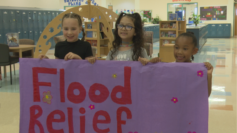 Fort Hood kids collecting donations for Kerr County flood relief